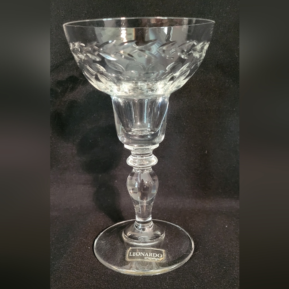 Clear Crystal Wine Glass